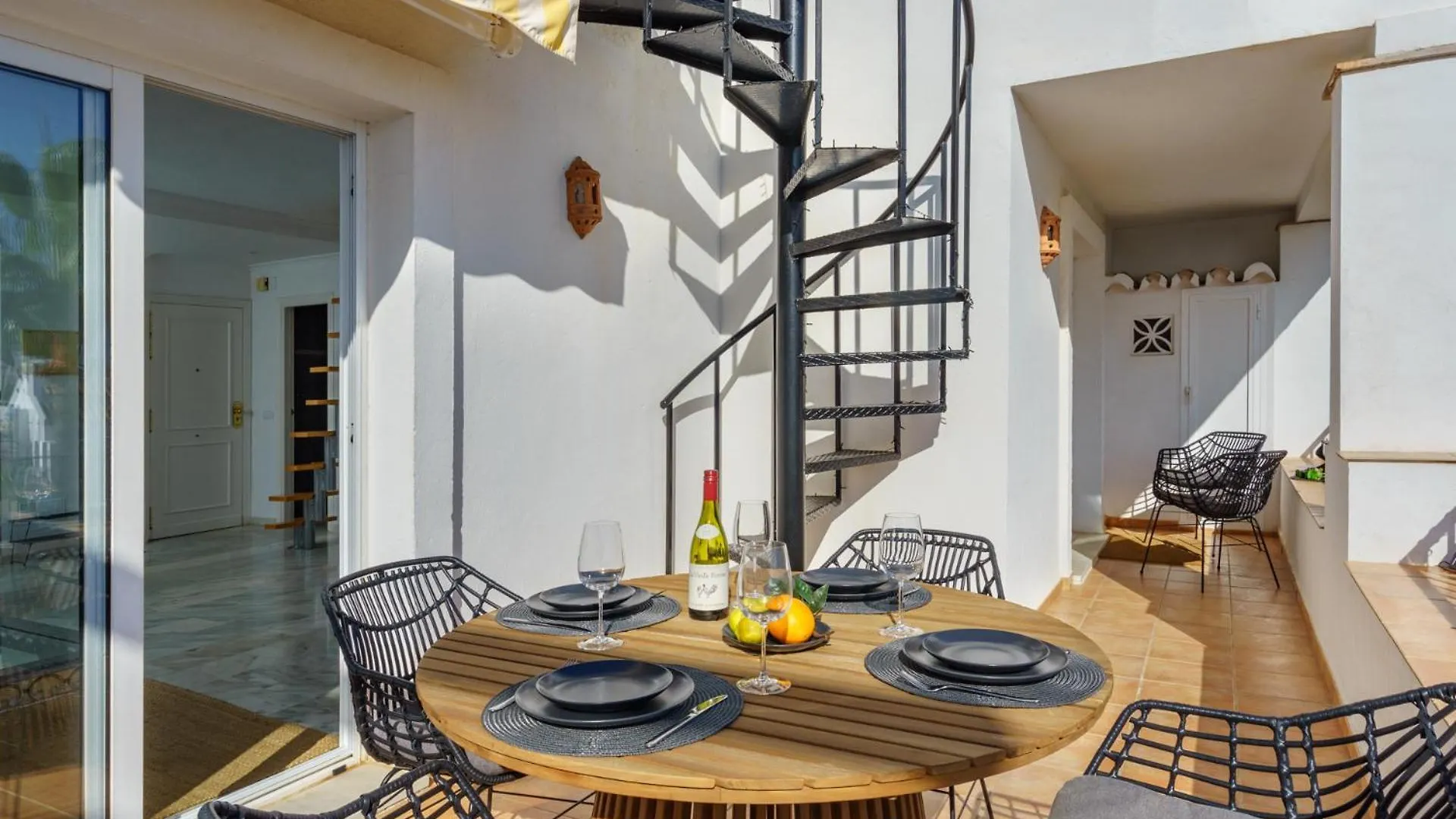 Apartment Two Bedroom, Two Bathroom, Balcony, Pool Area, View Malaga Spain