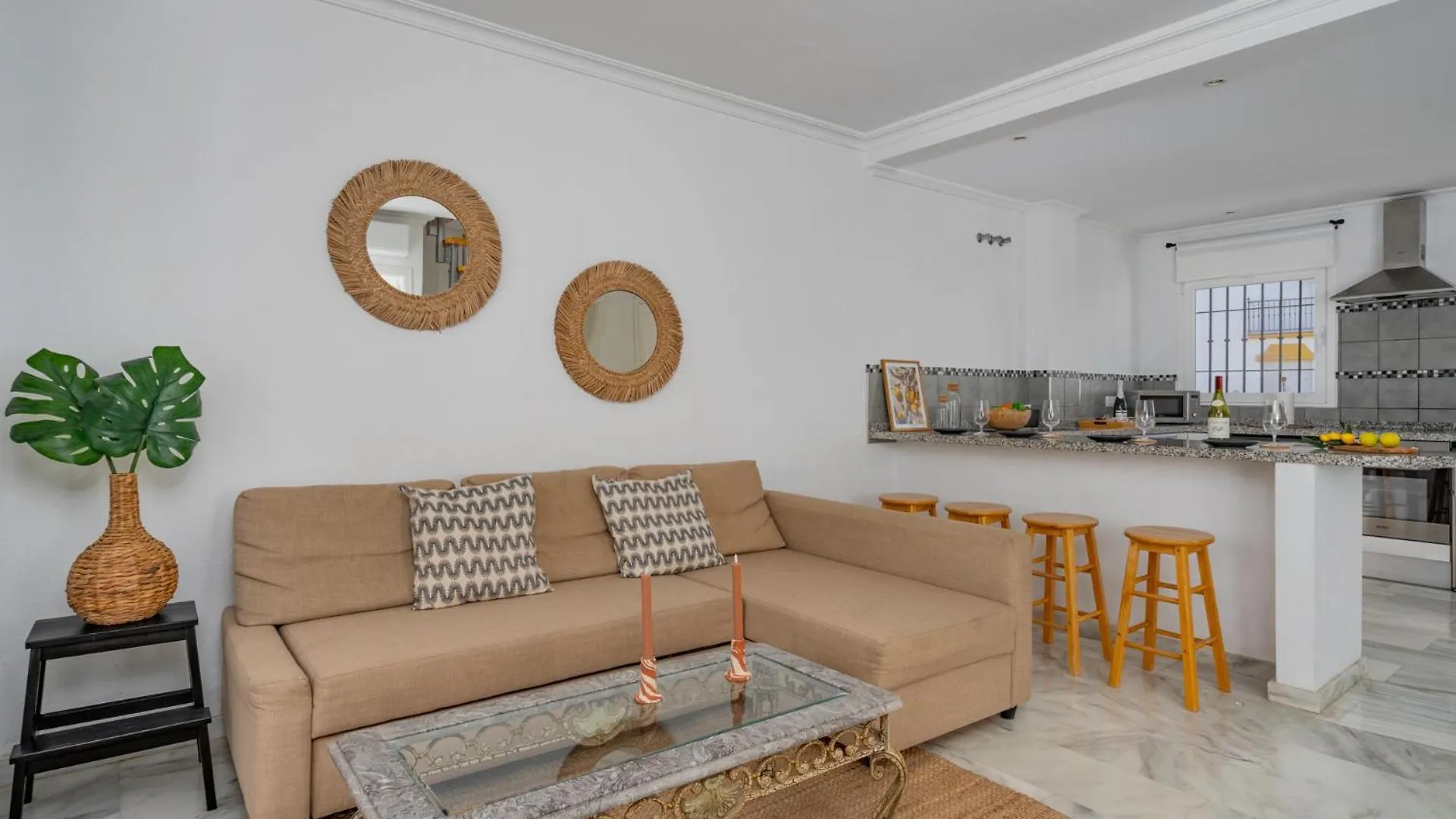 Apartment Two Bedroom, Two Bathroom, Balcony, Pool Area, View Malaga