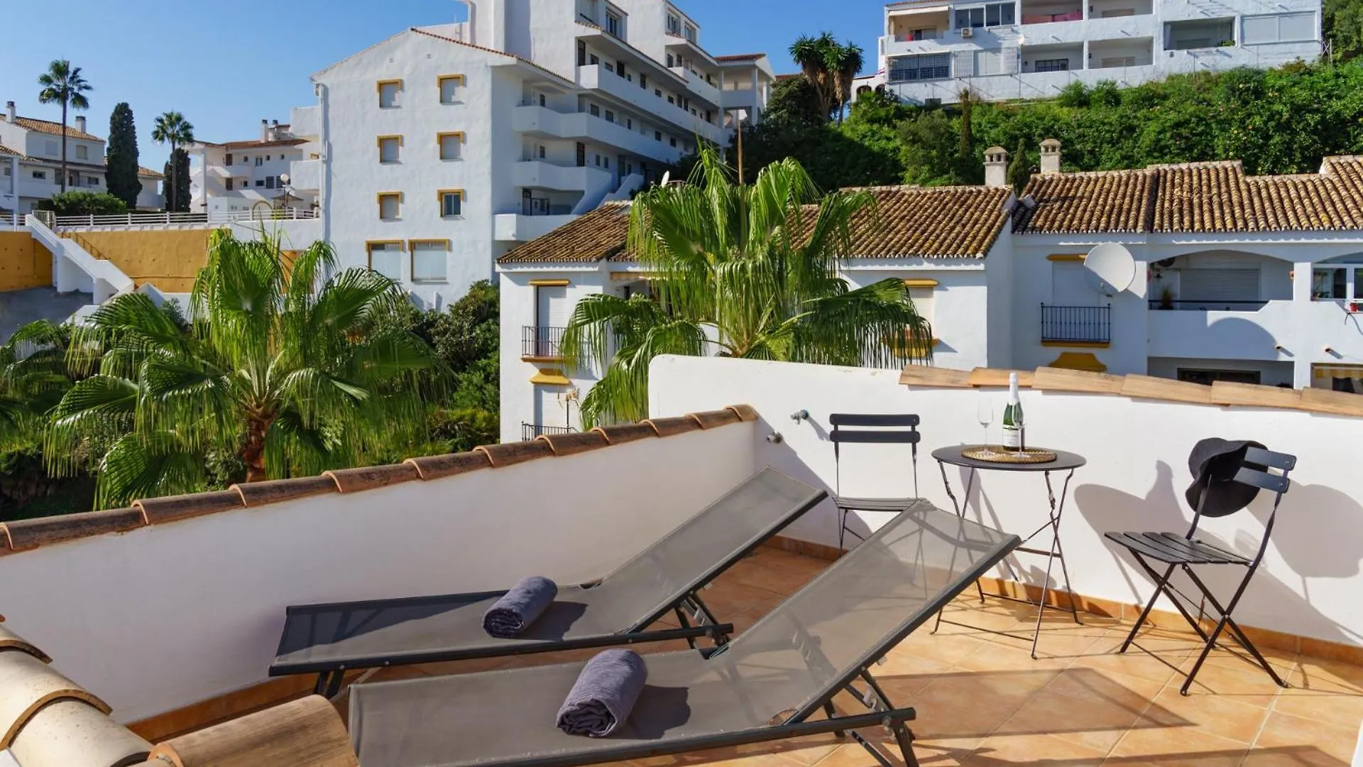Two Bedroom, Two Bathroom, Balcony, Pool Area, View Malaga Spain